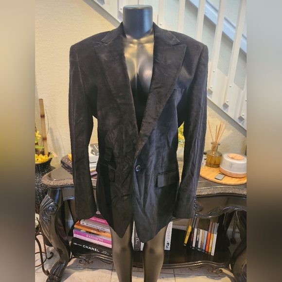 Christian Audigier velvet blazer size 38R